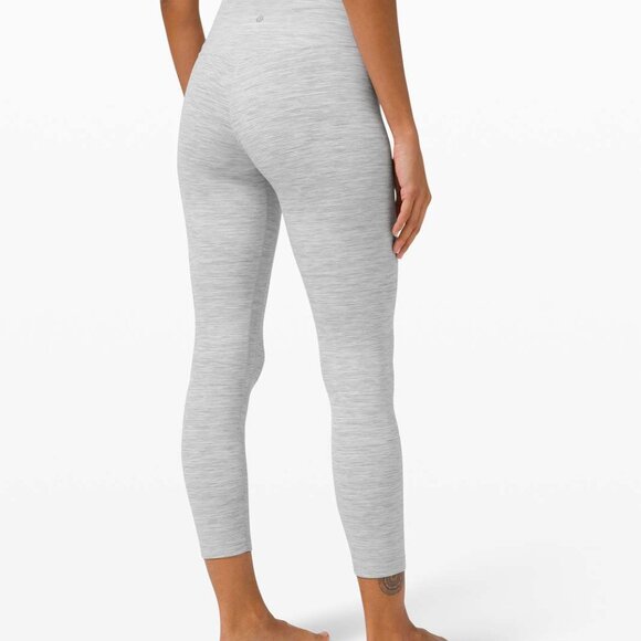 New Lululemon Align HR Pant Wee Are From Space Nimbus Crop 23" - Picture 2 of 5